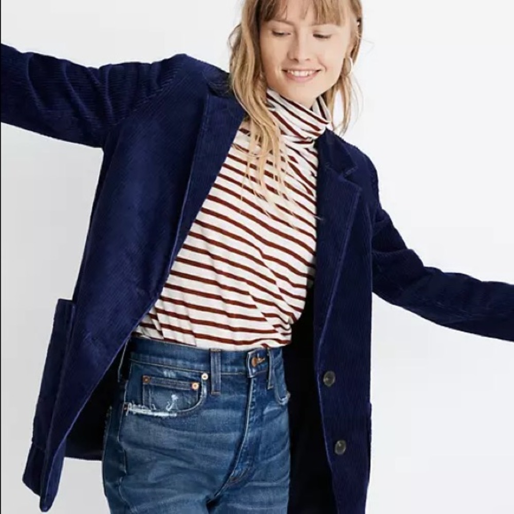 Madewell Corduroy Dorset Blazer